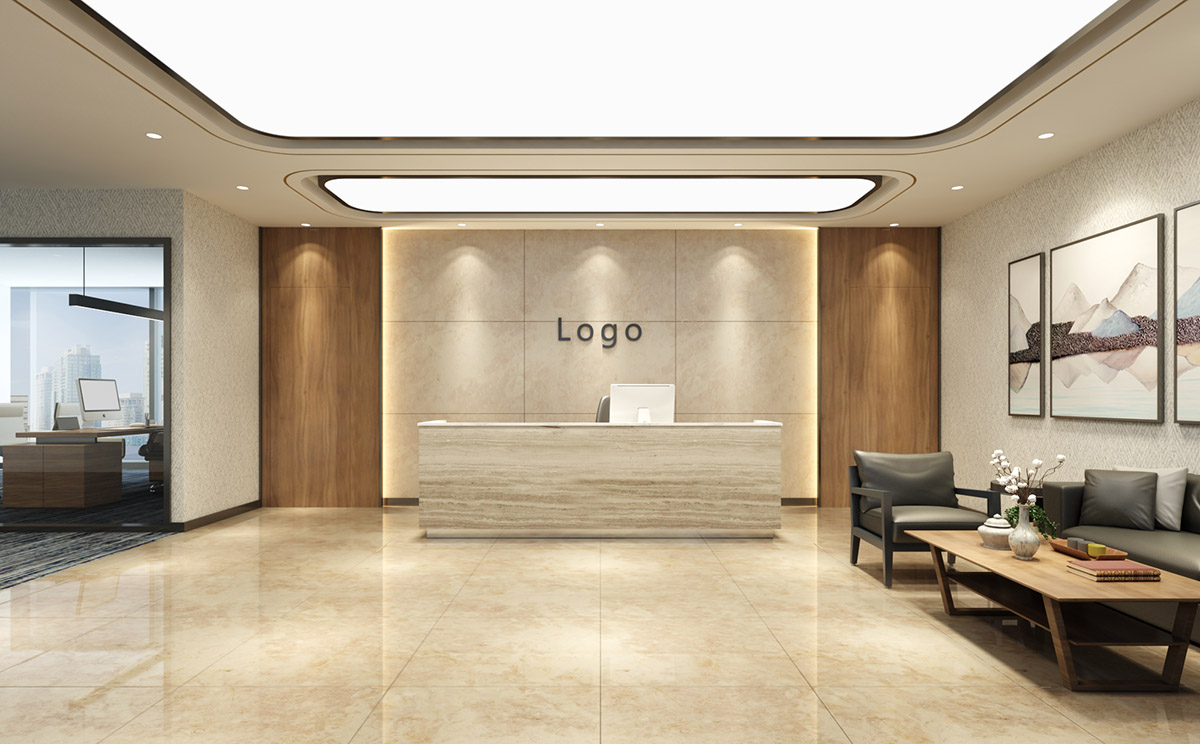 辦公室前臺裝修設計 辦公室前臺裝修設計
