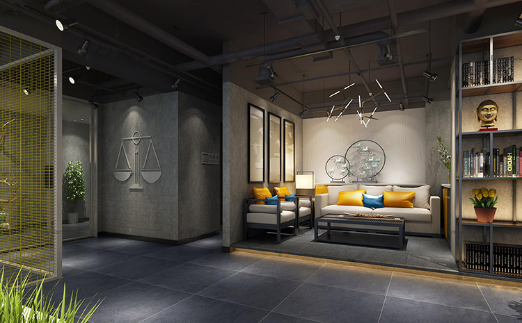 辦公室接待區裝修設計方案